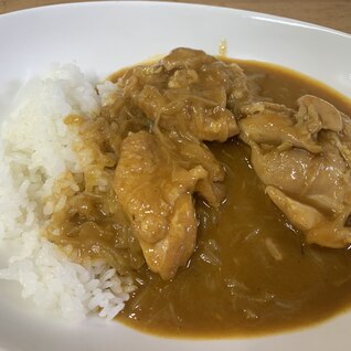 カレー粉とケチャップで作るあっさりチキンカレー